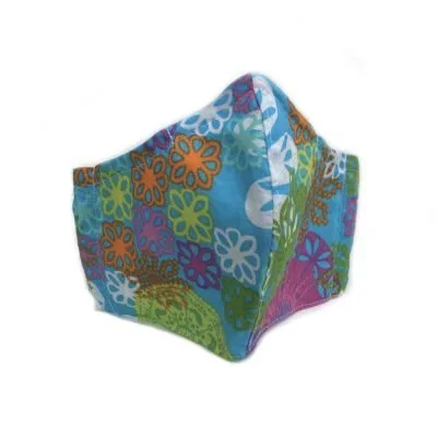 Floral Mandala Contour Mask