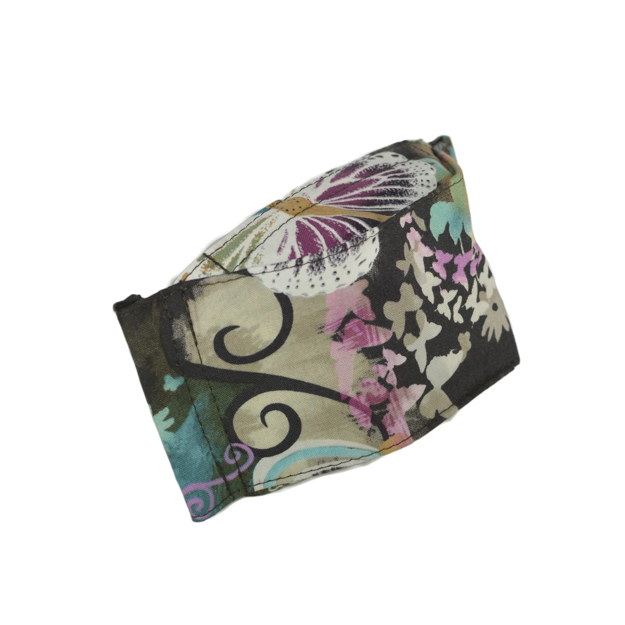 Dark Swirls and Butterflies 3D Mask - Image 3